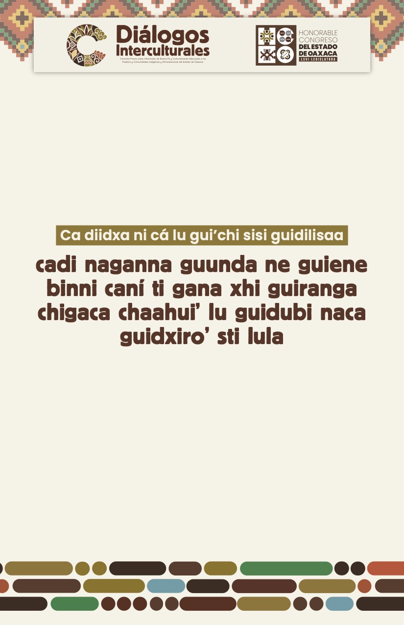 Cuadernillo Zapoteco Istmo
